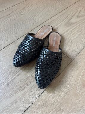 Jeffrey Campbell Doshi woven mule size 6.5